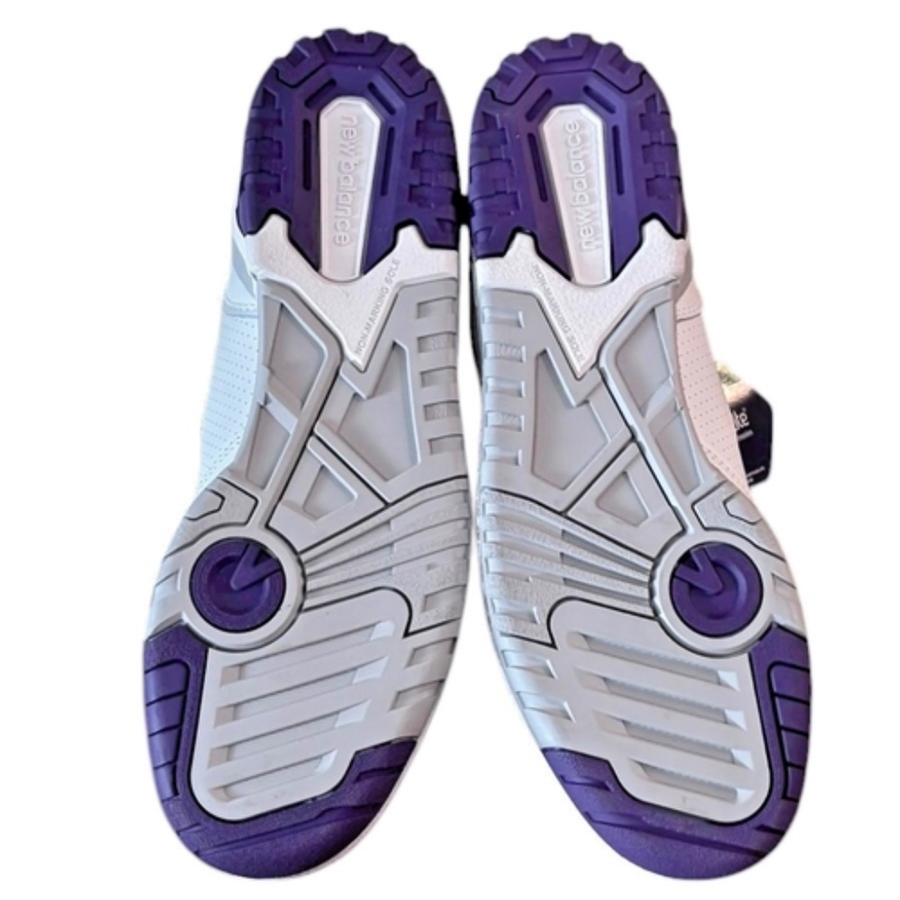 New Balance 650R Mens‎ Size 10.5 Shoes White Purple Sneakers New - Picture 8 of 9